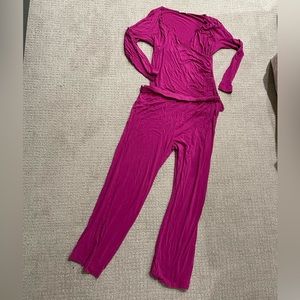 Maternity and Postpartum Nursing Pajamas Large